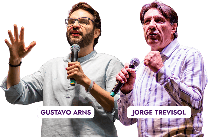 Gustavo Arns e Jorge Trevisol